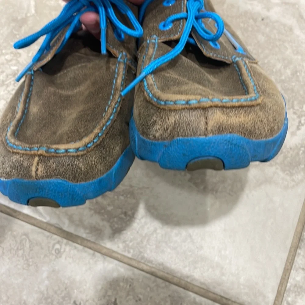 Twisted X Men’s Boat‎ Shoe Driving Moc Sz 9
